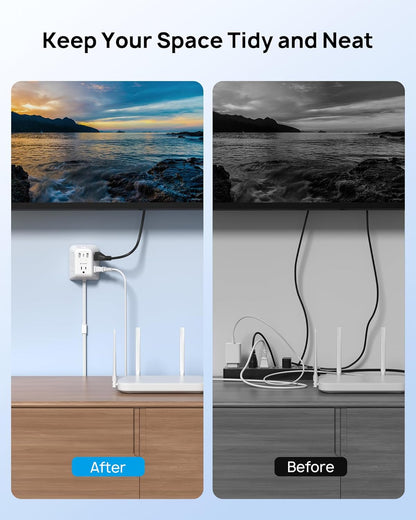 IndSummer WallHugger™ Outlet Extender